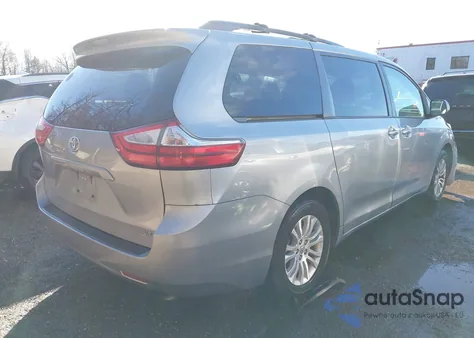 2016 Toyota Sienna Xle 8 Passenger from USA, damaged, VIN 5TDYK3DC9GS742102